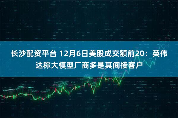 长沙配资平台 12月6日美股成交额前20:英伟达称大模型厂商多是其间接客户